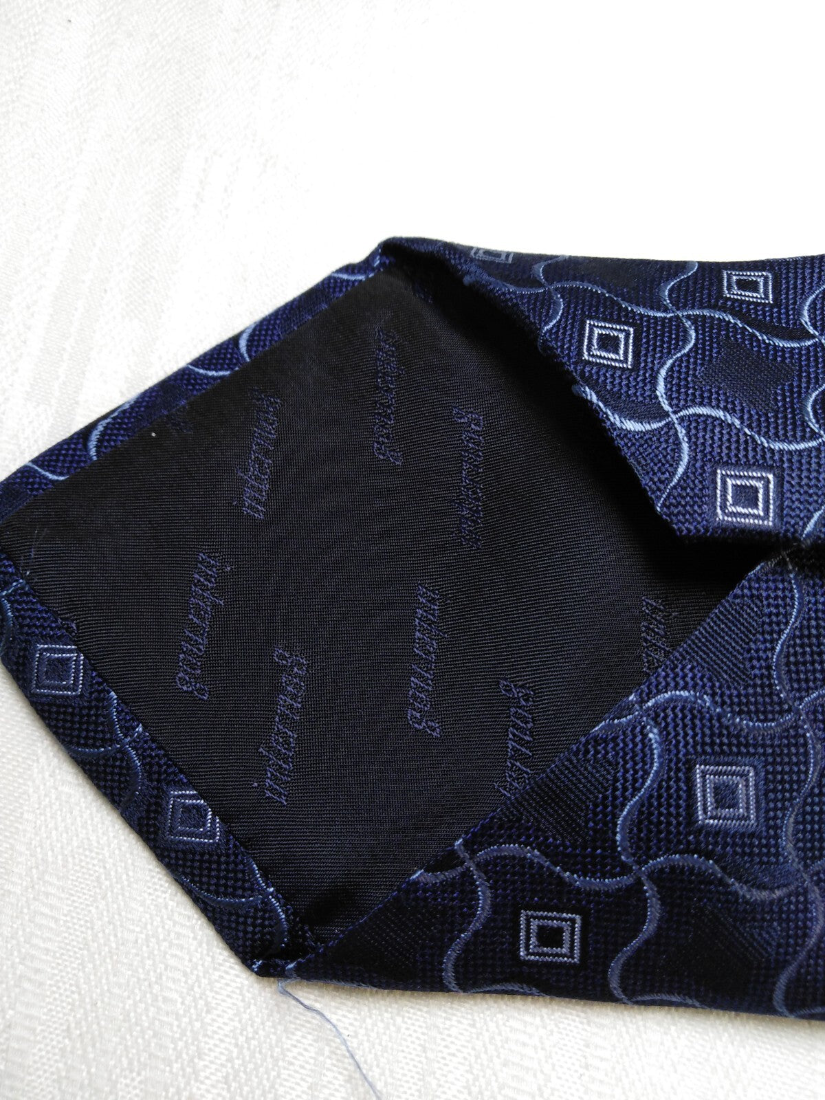 INTERNO 8 100% SILK TIE SETA CRAVATTA NECKTIE MADE IN ITALY VINTAGE CLASSIC TAG