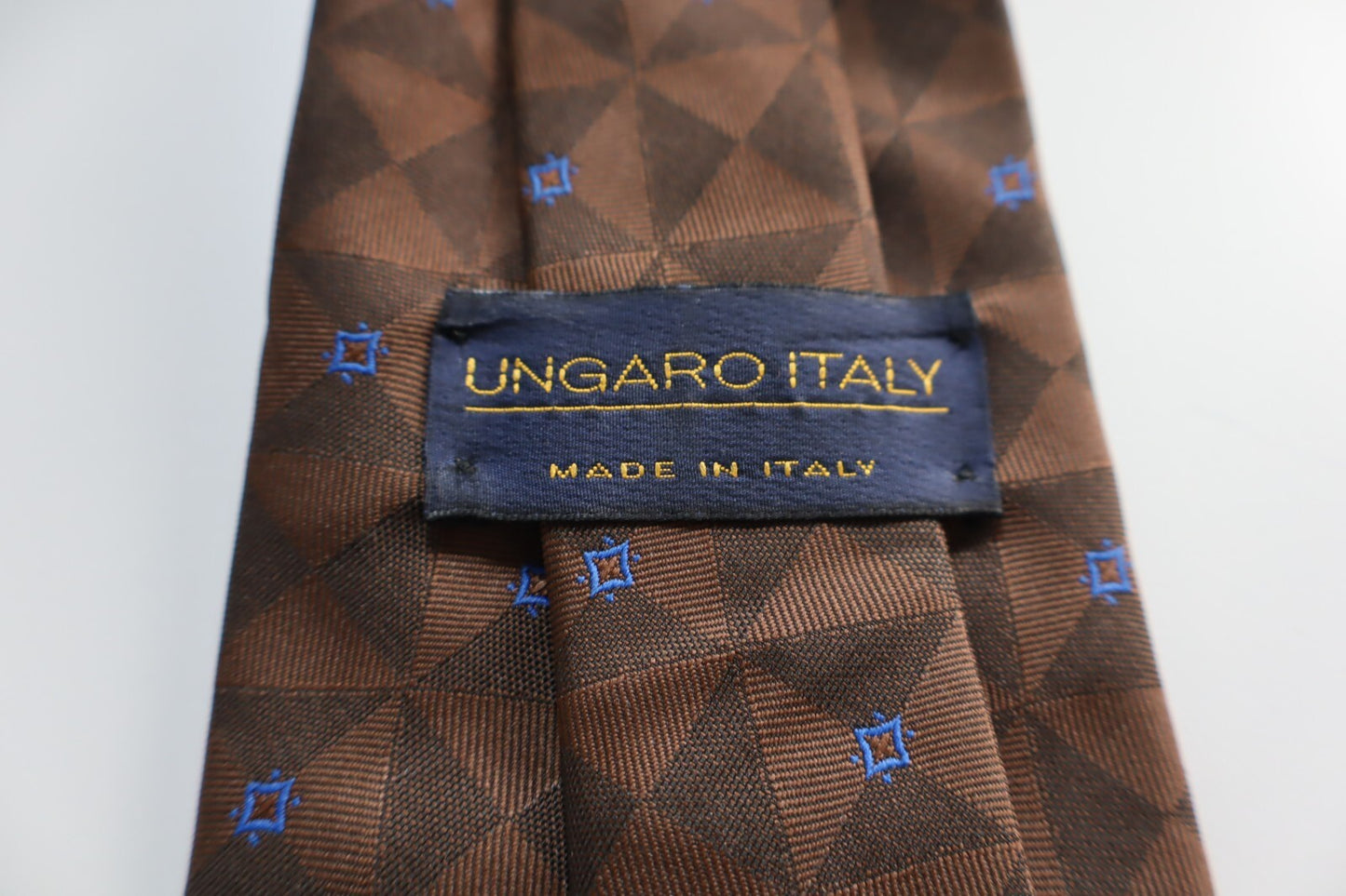 UNGARO 100% SILK TIE SETA CRAVATTA NECKTIE MADE IN ITALY CLASSIC