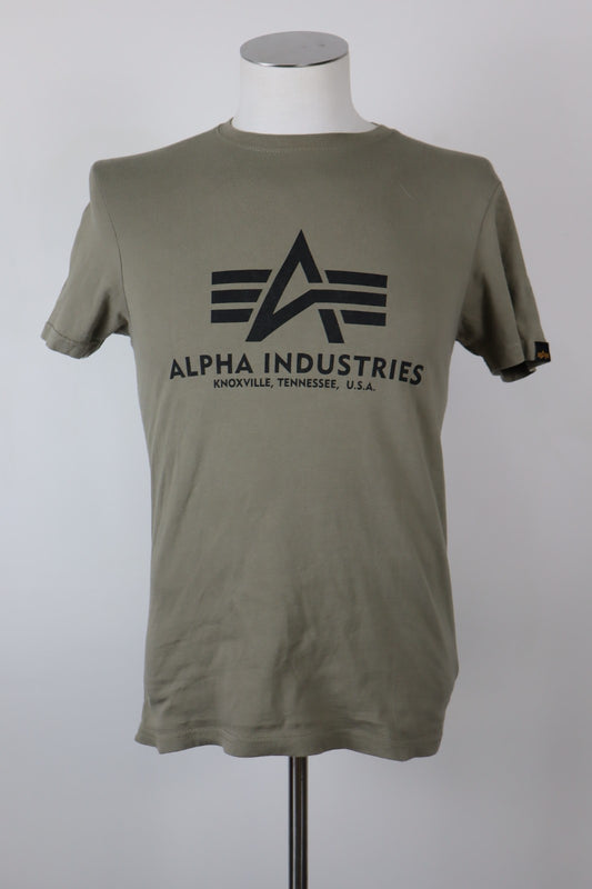 ALPHA INDUSTRIES USA MAGLIA UOMO TG. S MAN T-SHIRT CASUAL VINTAGE COTONE