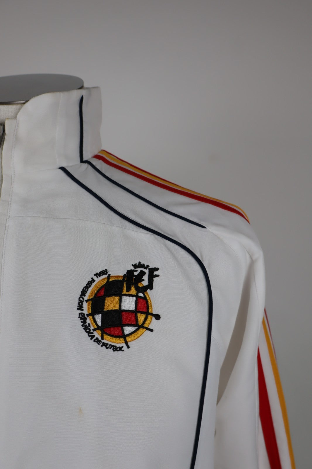 ADIDAS SPAGNA GIACCA SPORT CALCIO RAGAZZO 14 ANNI  BOYS VINTAGE JACKET SOCCER