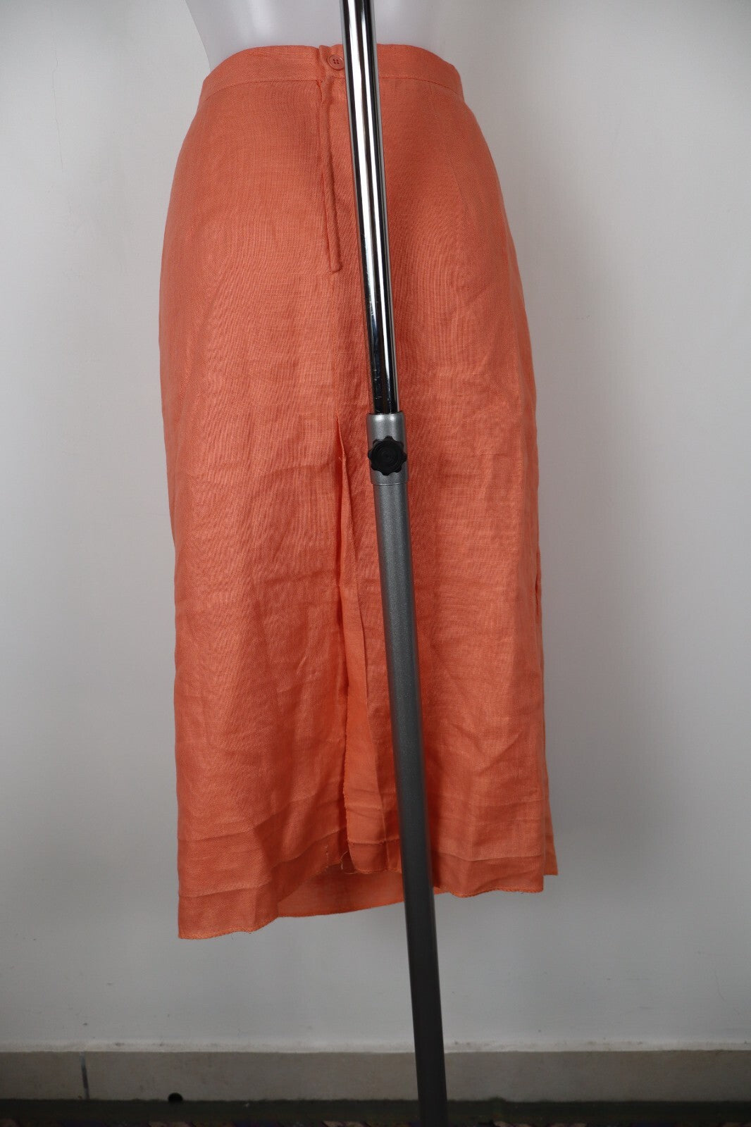 LUISA SPAGNOLI GONNA DONNA LINO WOMAN SKIRT Tg. 48 CASUAL VINTAGE