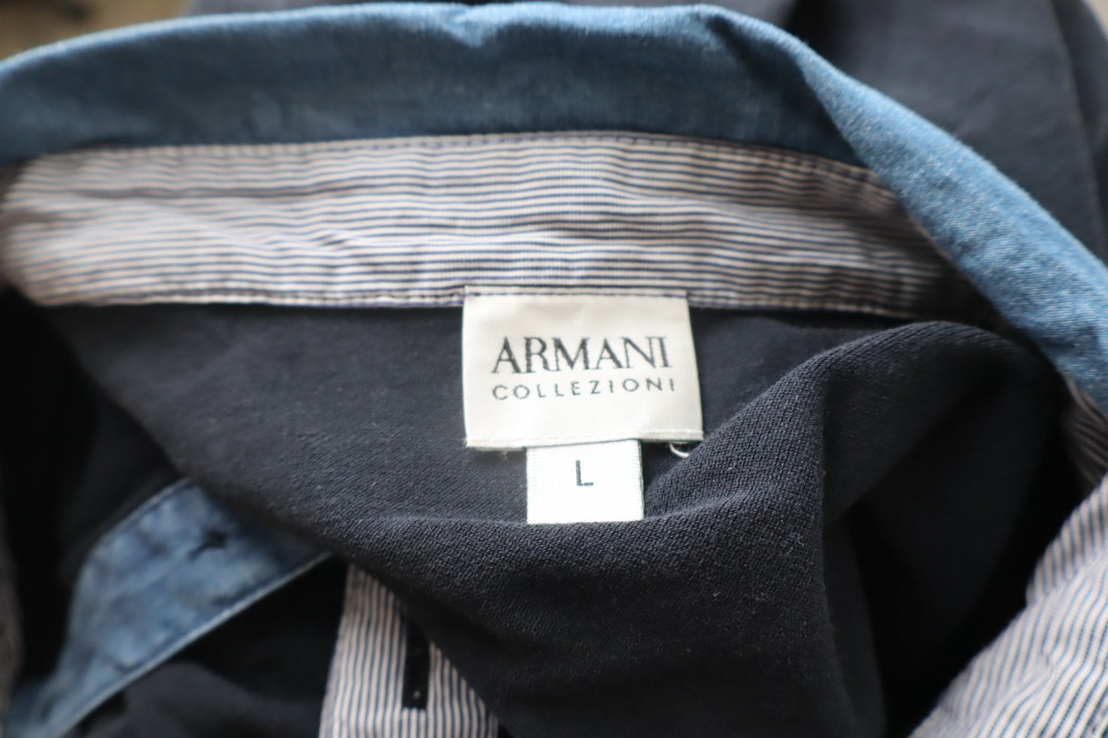 ARMANI COLLEZIONI POLO MAGLIA UOMO COTONE L MAN COTTON T- SHIRT CASUAL VINTAGE