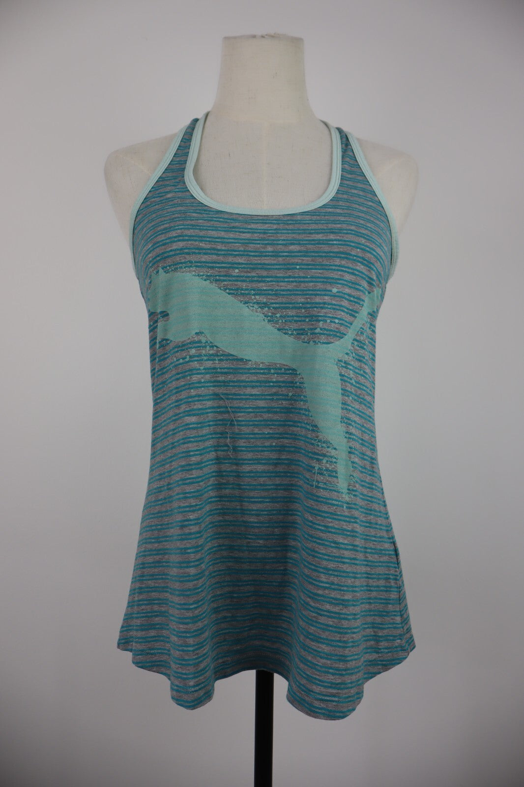 PUMA MAGLIA DONNA TG. S 40 WOMAN CASUAL VINTAGE T-SHIRT  TOP COTONE