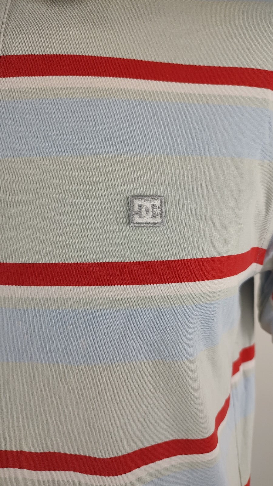 DC SHOES MAGLIA POLO UOMO TG M MAN T-SHIRT CASUAL VINTAGE COTONE