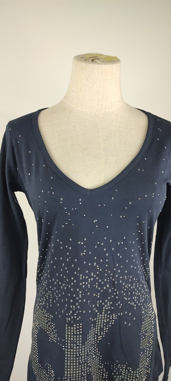 CALVIN KLEIN MAGLIA DONNA TG. M WOMAN CASUAL VINTAGE T-SHIRT COTONE