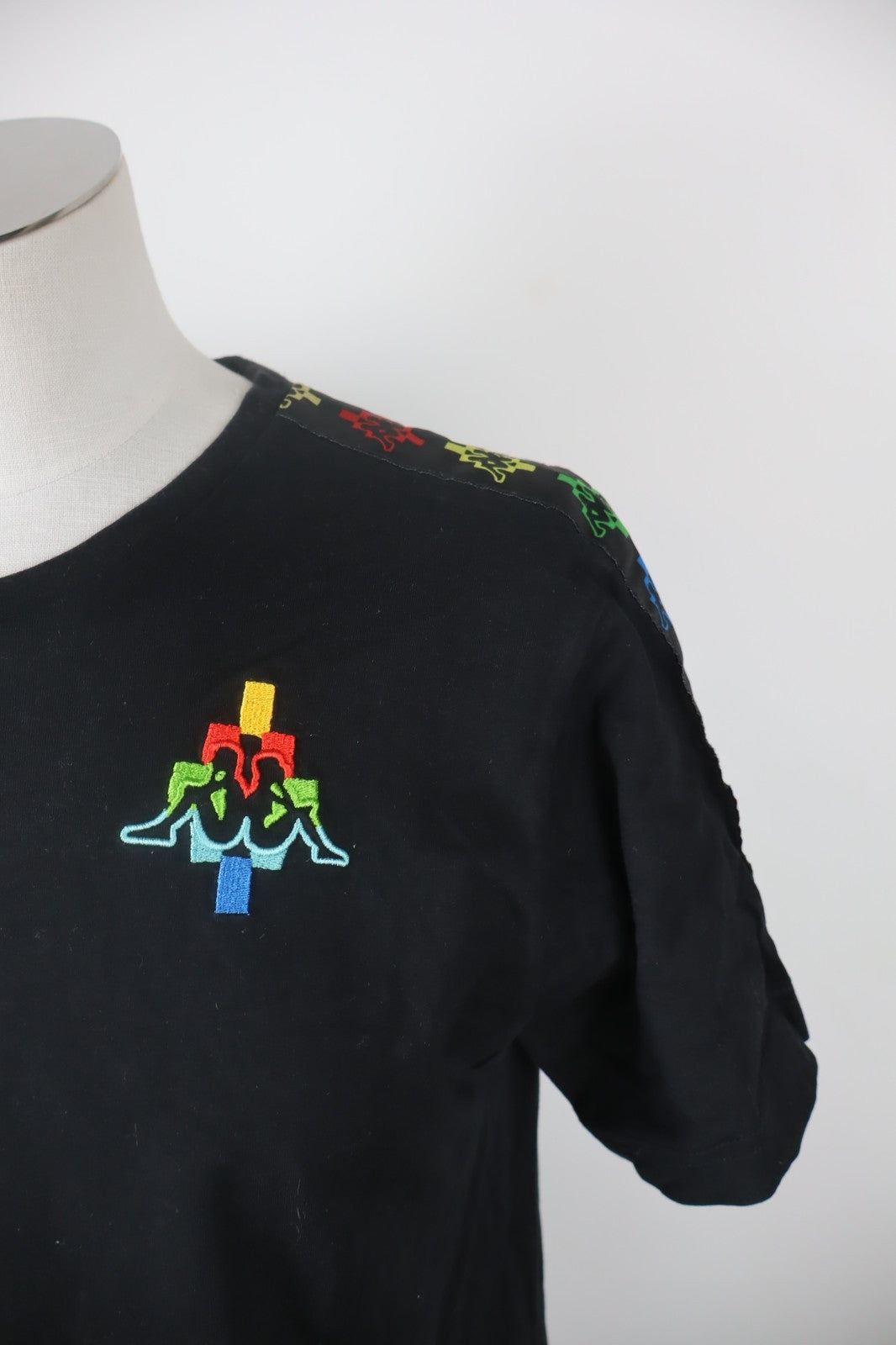 MARCELO BURLON PER KAPPA MAGLIA UOMO TG L MAN T-SHIRT CASUAL VINTAGE COTONE LOGO