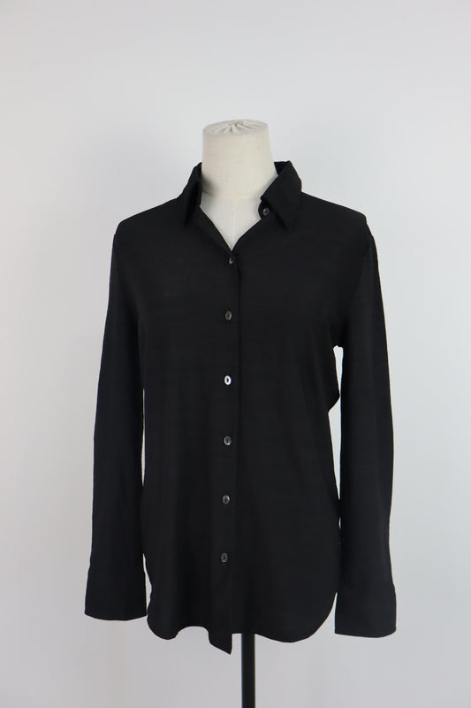 MARELLA CAMICIA MANICA LUNGA DONNA TG M WOMAN SHIRT CASUAL VINTAGE LANA