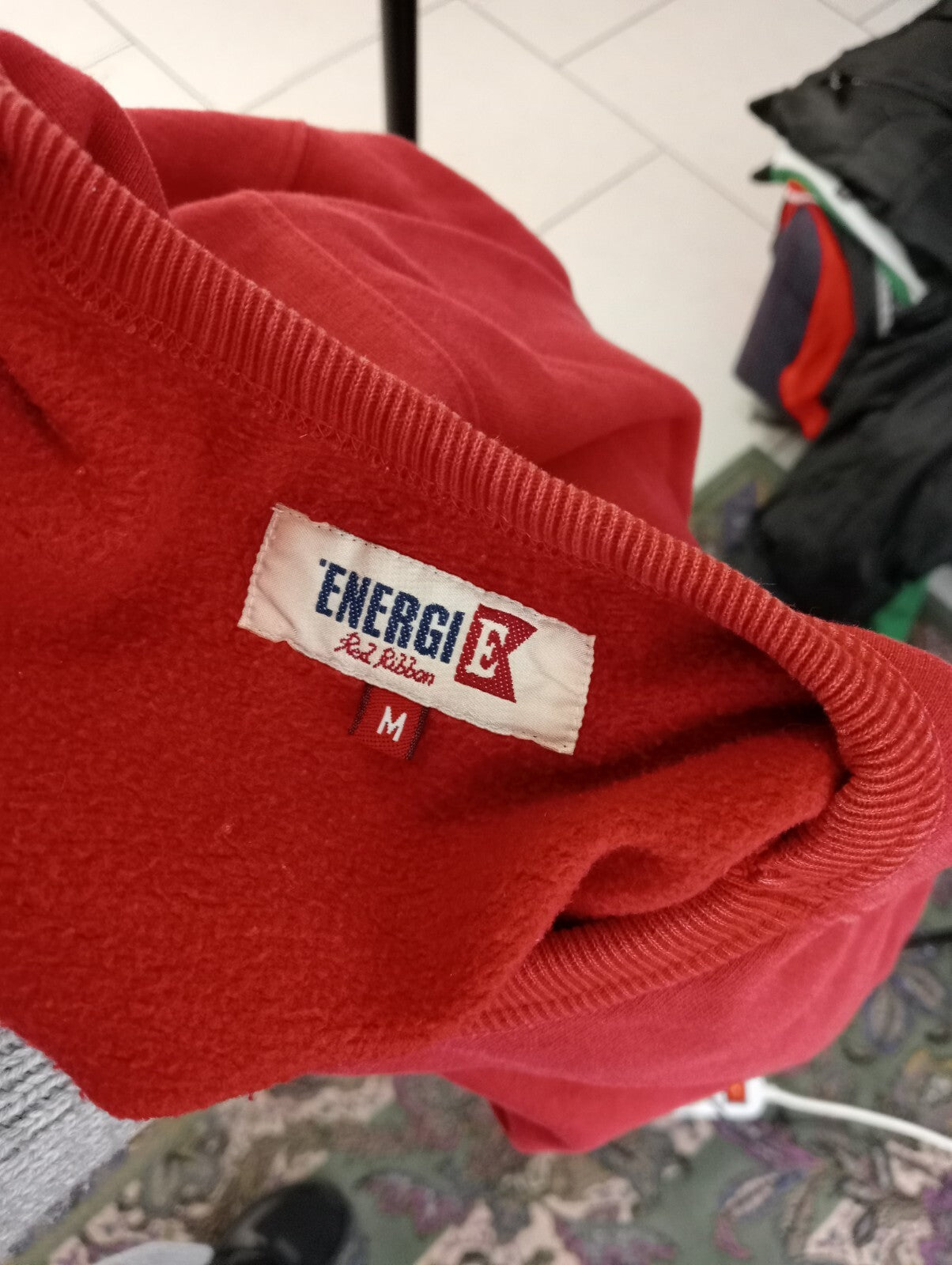 ENERGIE FELPA UOMO Tg M MAN SPORT JACKET SWEATSHIRT VINTAGE CASUAL