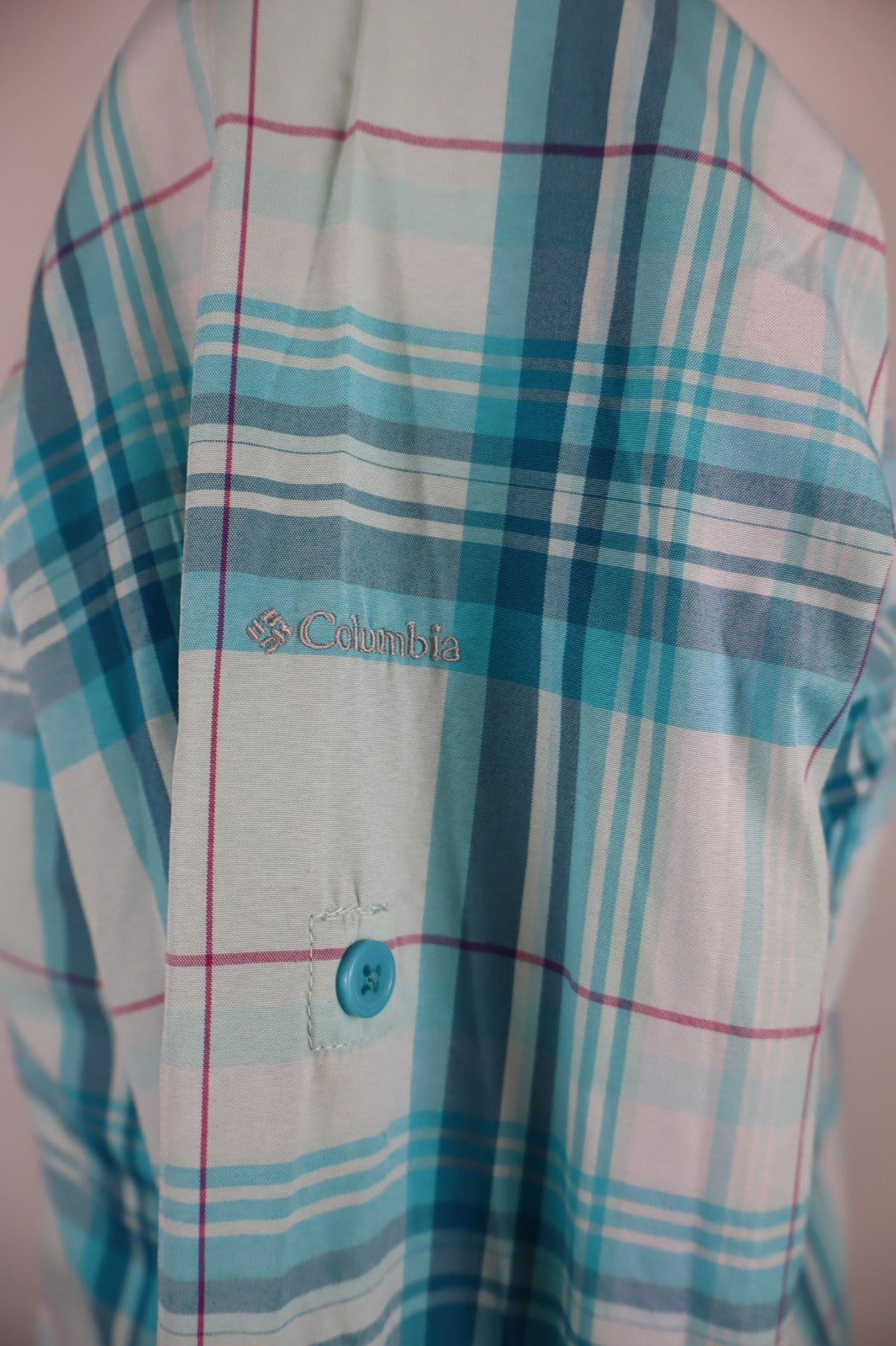 COLUMBIA CAMICIA UOMO COTONE TG. S MAN CASUAL VINTAGE COTTON SHIRT MANICA LUNGA