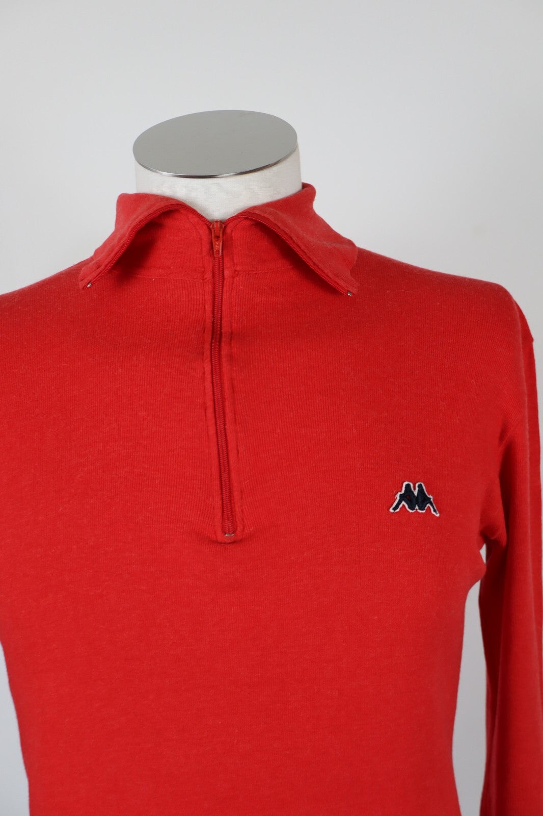 KAPPA MAGLIONE LANA COTONE VINTAGE UOMO Tg. M / L MAN SWEATER CASUAL