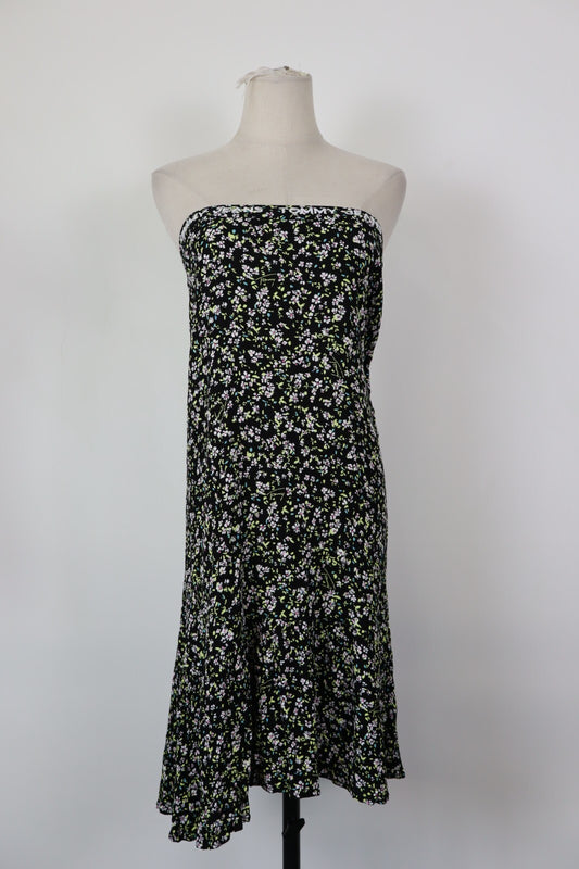 TOMMY JEANS HILFIGER VESTITO ABITO DONNA TG.  M WOMAN CASUAL VINTAGE DRESS