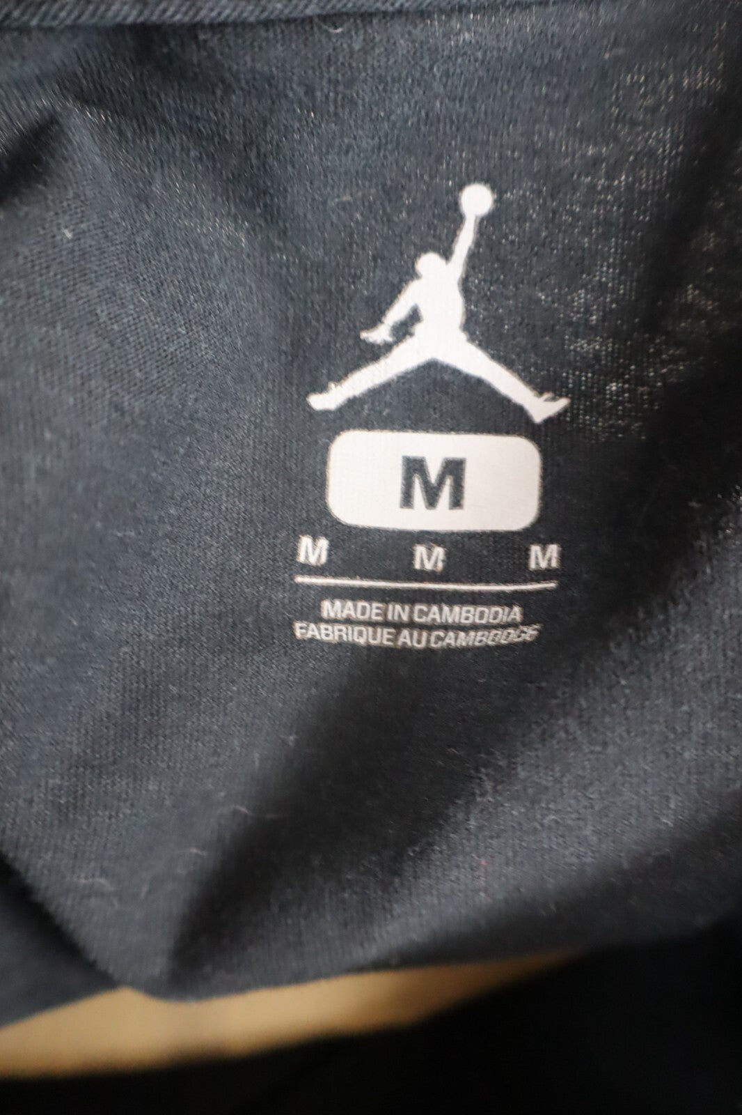 AIR JORDAN MAGLIA COTONE UOMO TG M MAN T-SHIRT CASUAL VINTAGE COTTON