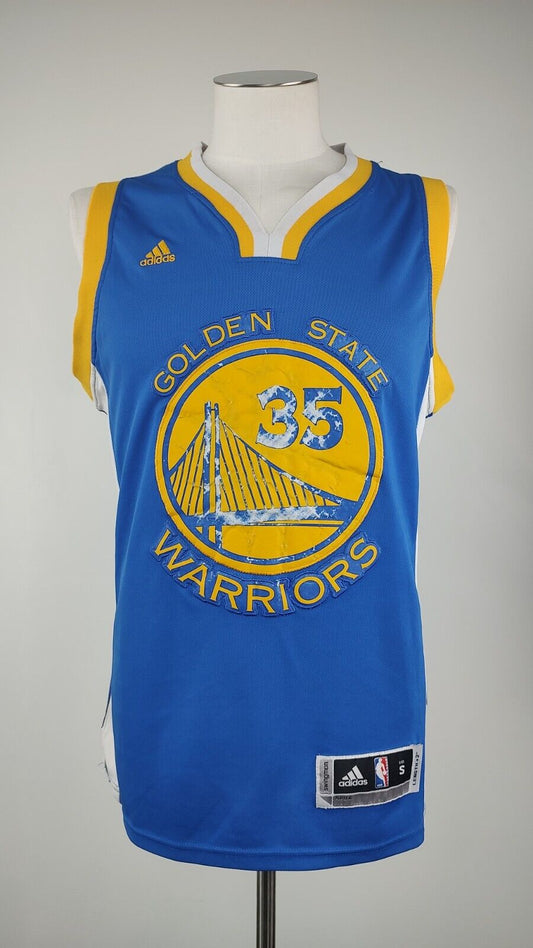 ADIDAS GOLDEN STATE WARRIORS KEVIN DURANT 15 BASKET UOMO TG S SPORT VINTAGE +2
