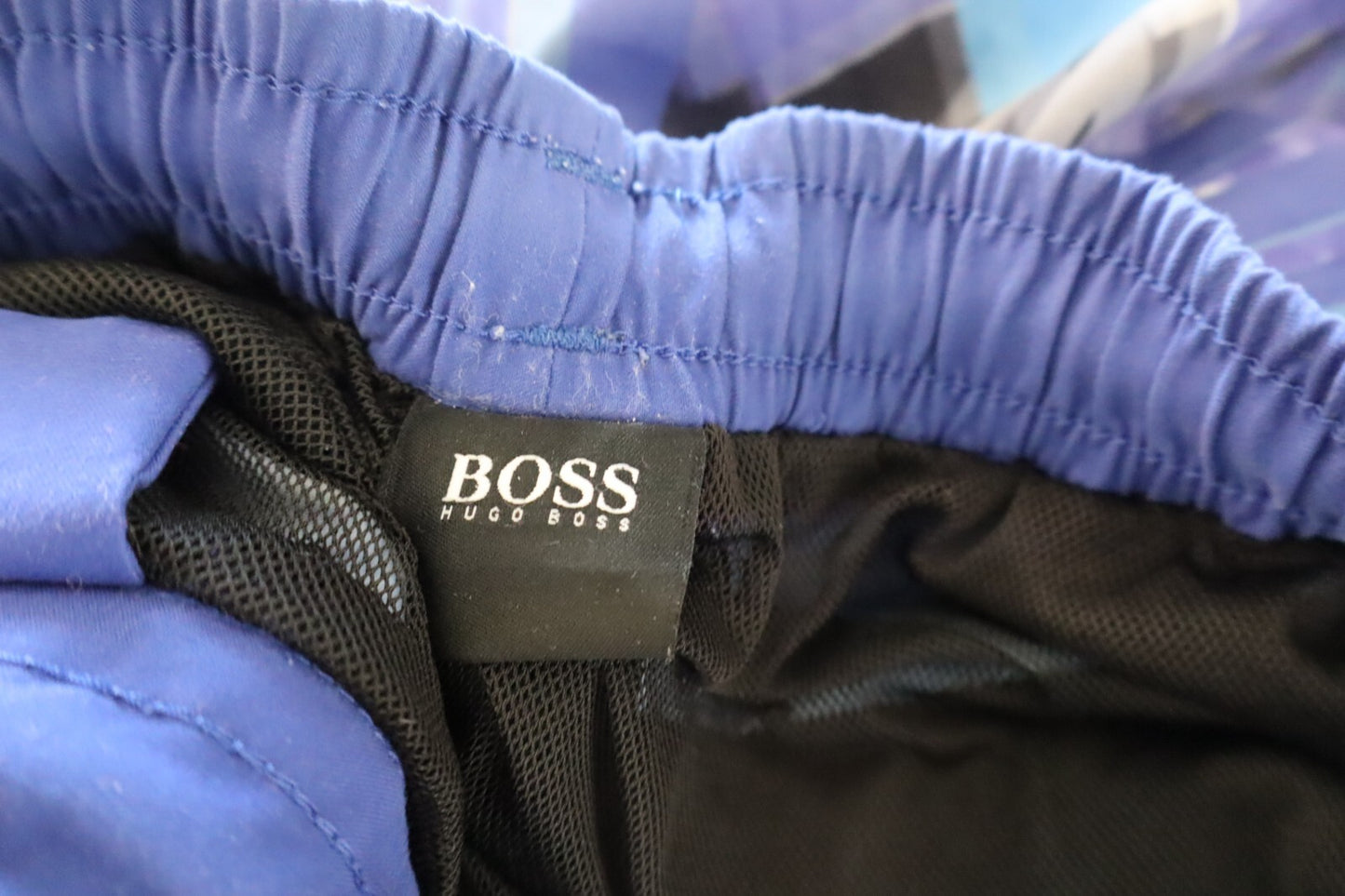 HUGO BOSS COSTUME PANTALONCINO MARE UOMO TG S MEN SWIMSUIT VINTAGE CASUAL