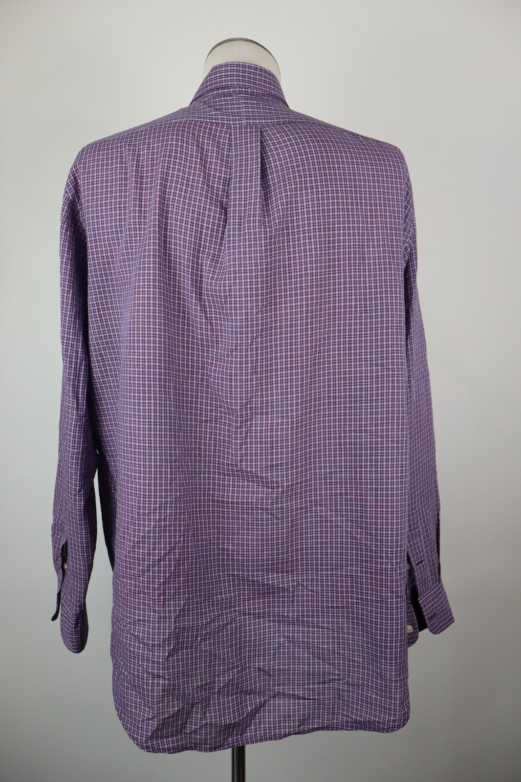 RALPH LAUREN CAMICIA COTONE SHIRT UOMO Tg. 34 17 MAN VINTAGE CASUAL COTTON