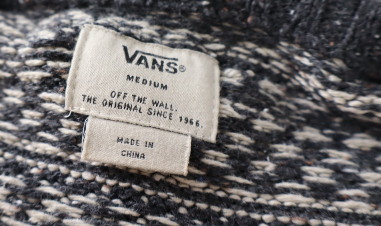 VANS MAGLIONE MAGLIA COTONE ACRILICO UOMO M MAN WOOL SWEATER CASUAL VINTAGE LOGO