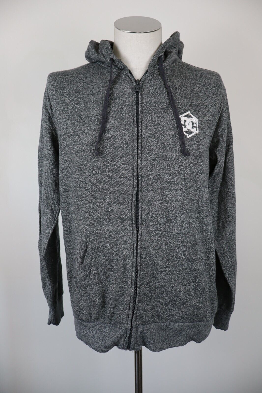 DC SHOES FELPA CAPPUCCIO UOMO Tg M MAN SPORT JACKET SWEATSHIRT VINTAGE