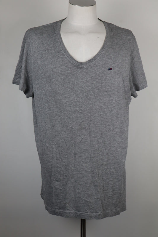 TOMMY HILFIGER MAGLIA COTONE UOMO TG 2XL MAN T-SHIRT CASUAL VINTAGE COTTON