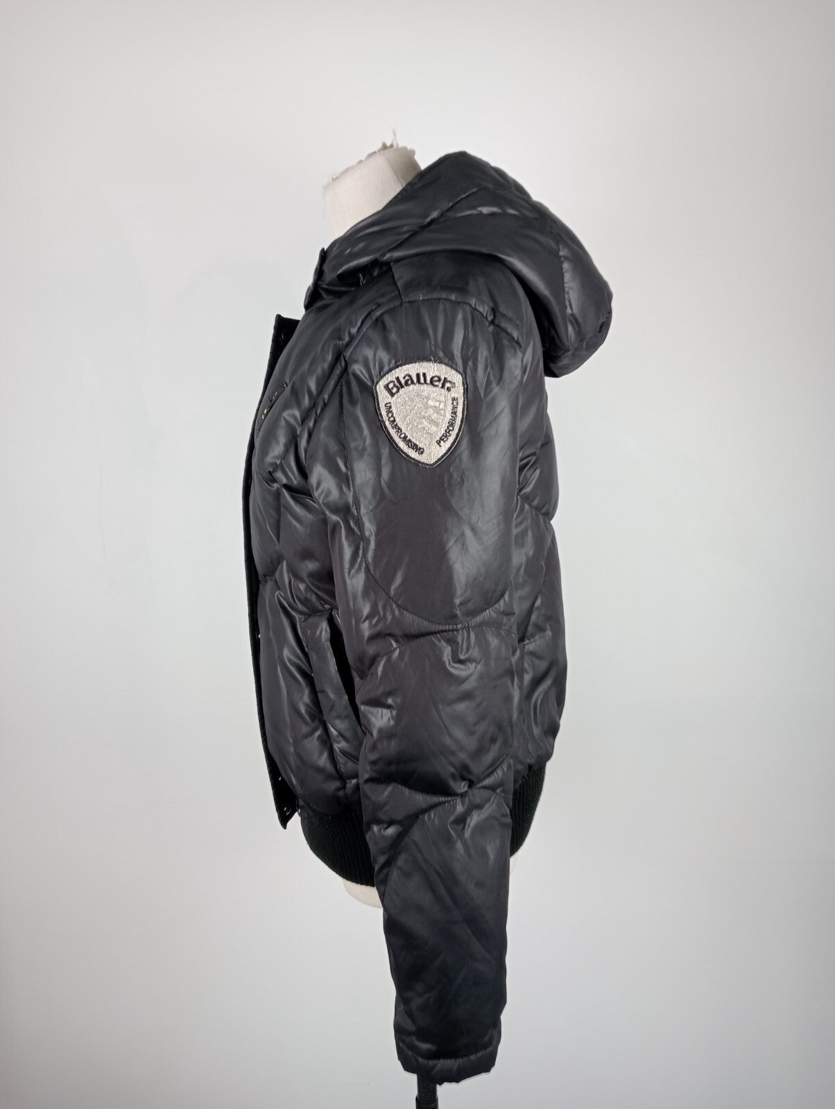 BLAUER GIUBBINO PIUMINO GIACCA DONNA Tg M WOMAN CASUAL JACKET VINTAGE