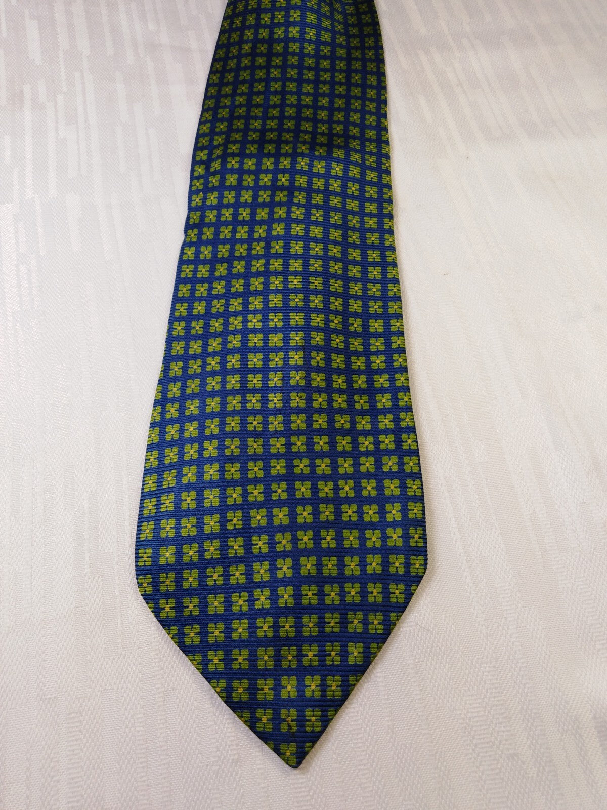 MICKY MILANO 100% SETA SILK TIE CRAVATTA NECKTIE ITALY VINTAGE CLASSIC