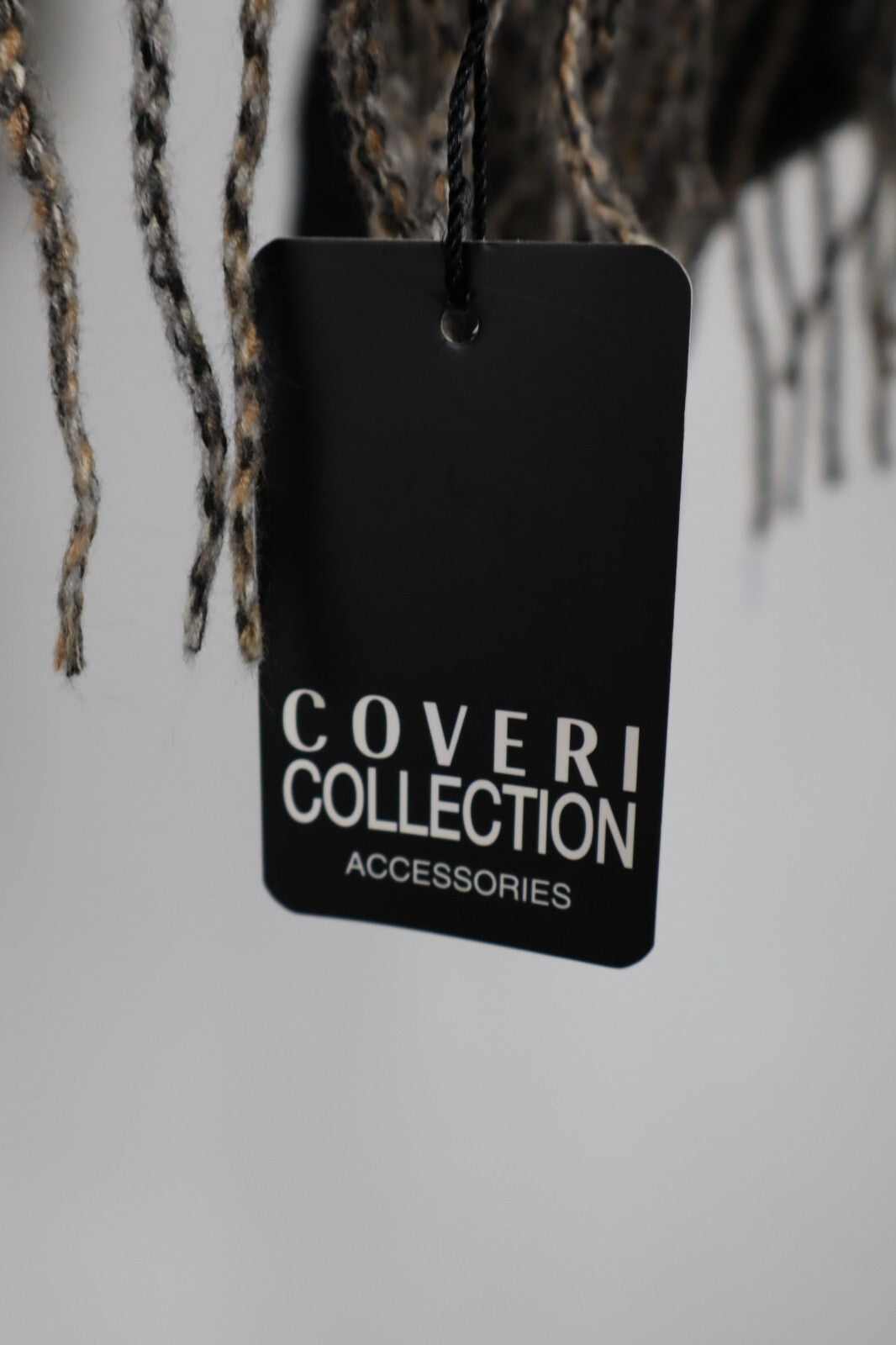 COVERI COLLECTION SCIARPA UOMO DONNA UNISEX WOMAN MAN VINTAGE CASUAL SCARF TAG