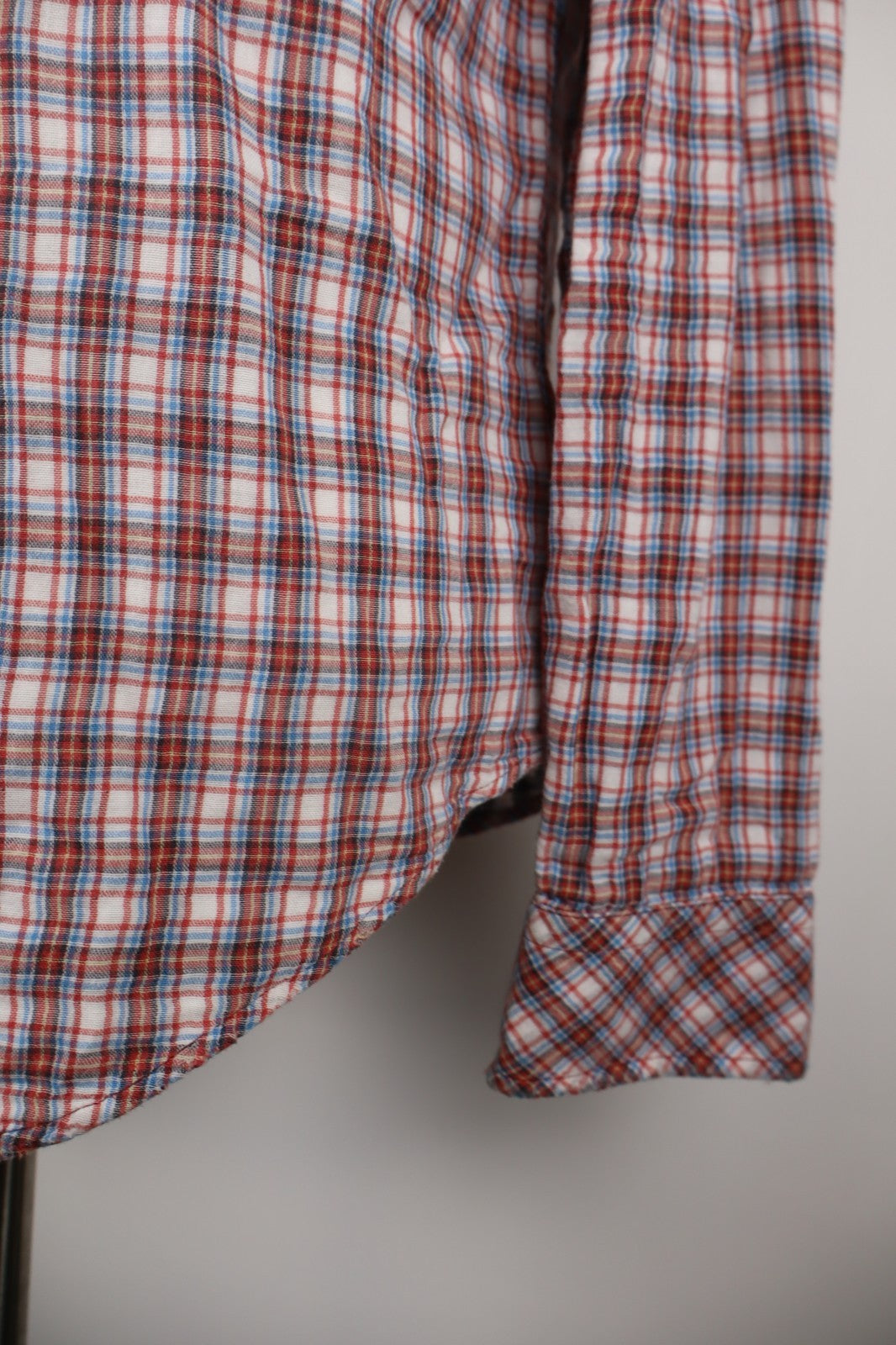 LIU JO JEANS CAMICIA UOMO COTONE TG 41 MAN CASUAL VINTAGE COTTON SHIRT TASCHE