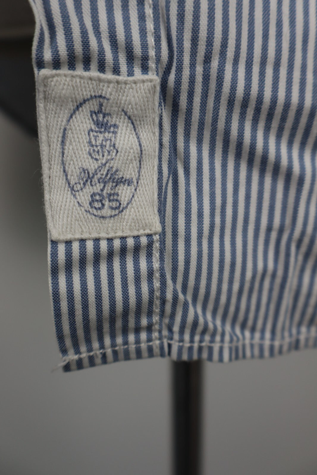 TOMMY HILFIGER CAMICIA UOMO TG. L MAN CASUAL VINTAGE SHIRT COTONE COTTON
