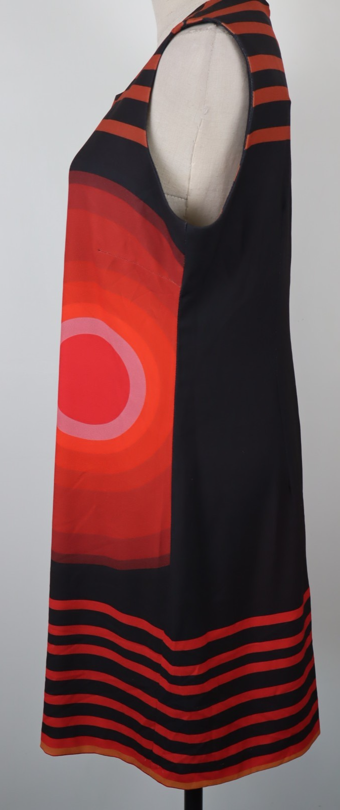 DESIGUAL  VESTITO ABITO DONNA TG.  42  SHORT WOMAN CASUAL VINTAGE DRESS