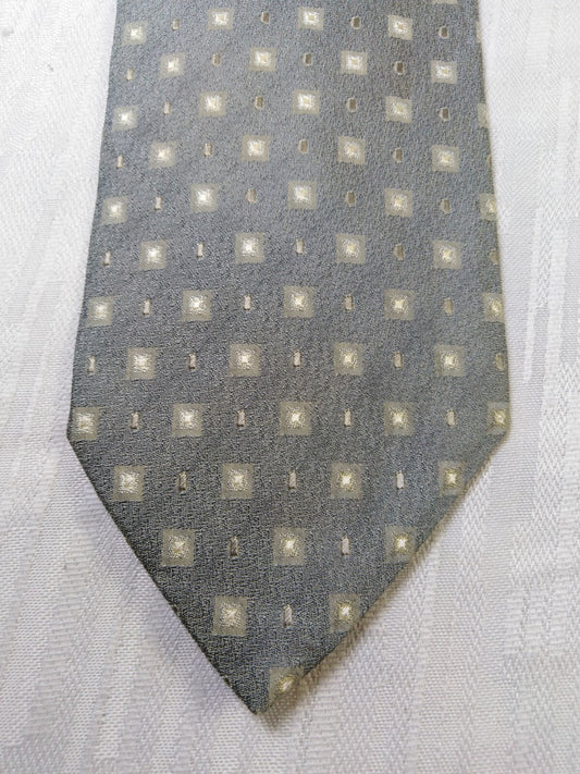 HUGO BOSS BALDASSANINI 100%  SILK TIE SETA CRAVATTA NECKTIE MADE IN ITALY