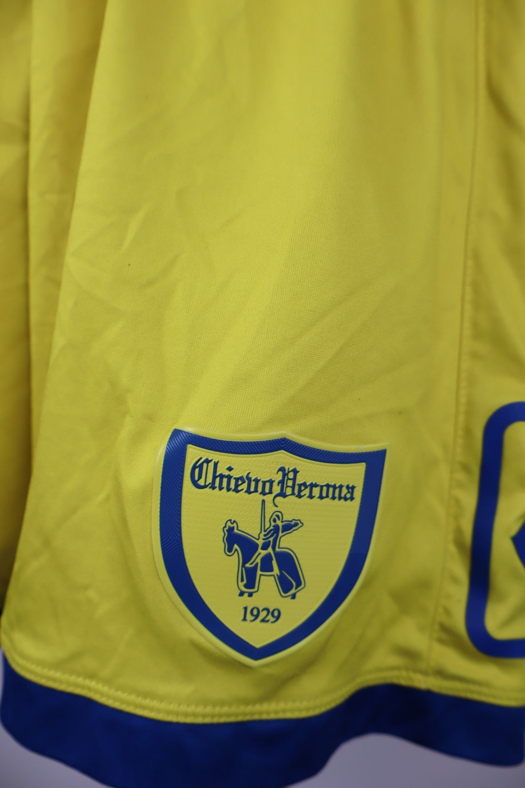 GIVOVA CHIEVO VERONA PANTALONCINI CALCIO SPORT UOMO TG L VINTAGE MEN SHORTS