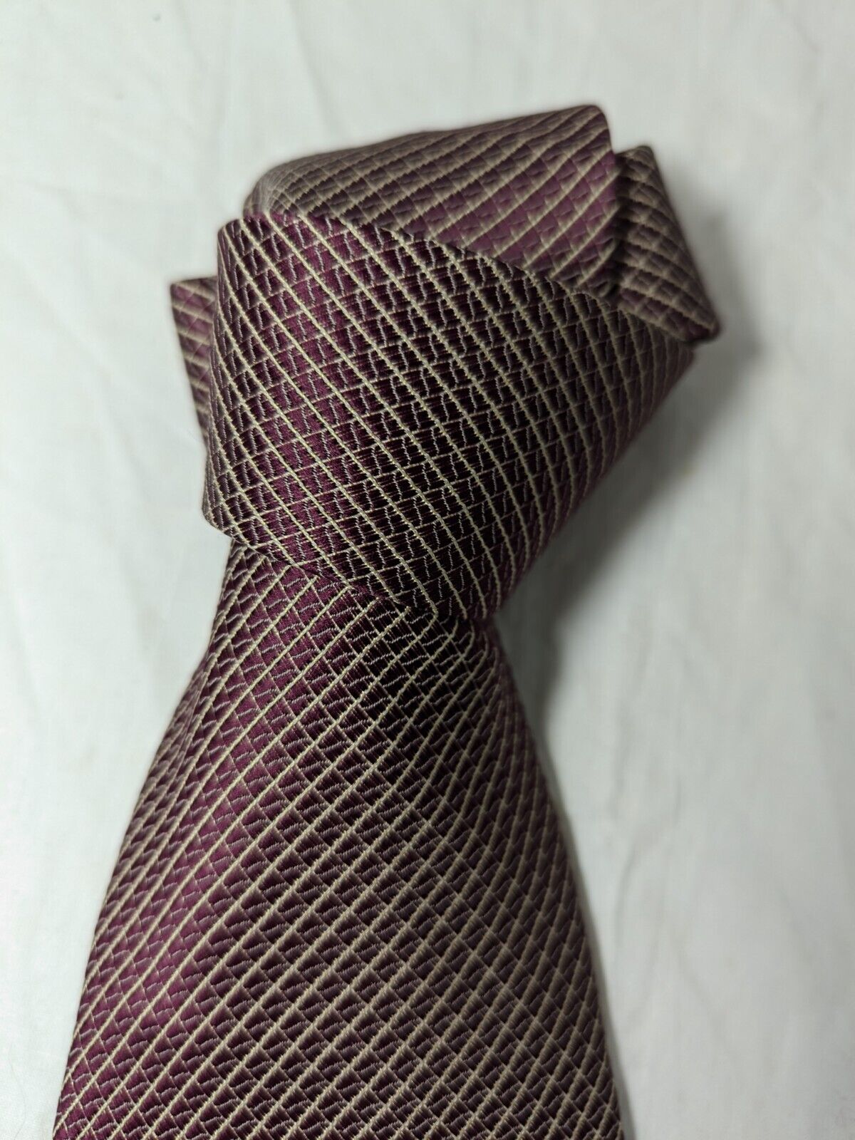 UNGARO 100% SILK TIE SETA CRAVATTA NECKTIE MADE IN ITALY