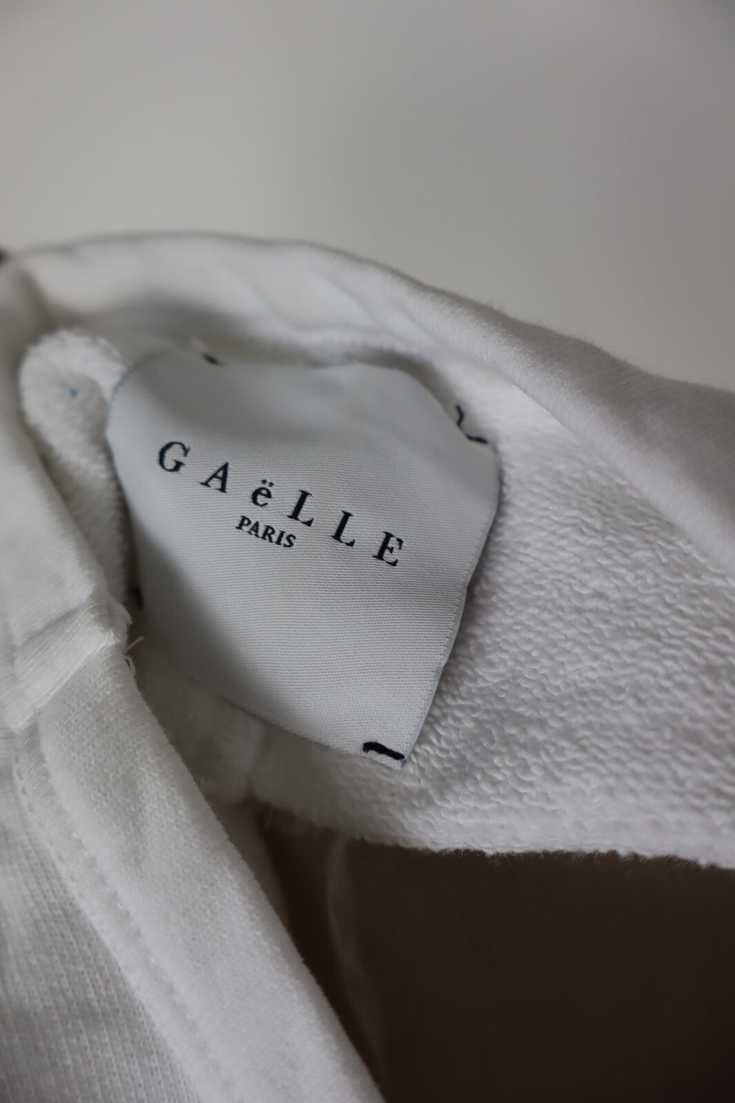 GAELLE PARIS FELPA DONNA Tg 1 WOMAN CASUAL VINTAGE SPORT SWEATSHIRT COTONE