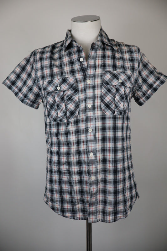 WOOLRICH CAMICIA UOMO TG M MAN SHIRT CASUAL VINTAGE COTONE COTTON