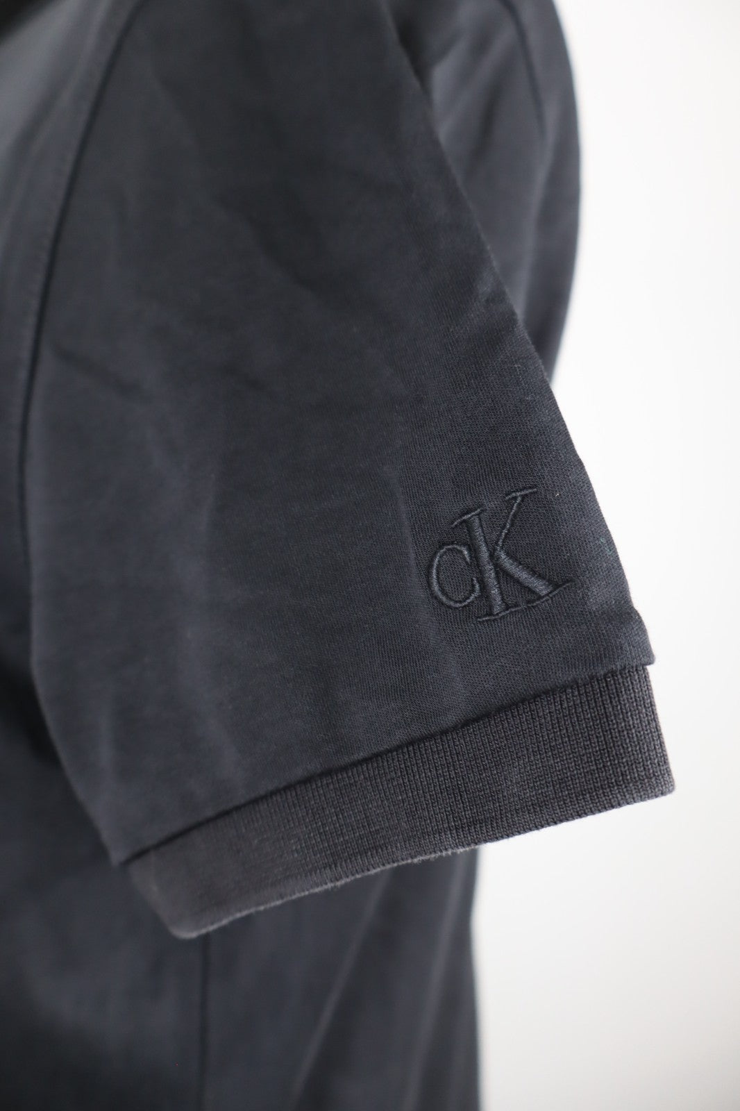 CALVIN KLEIN JEANS POLO UOMO MAN COTONE TG. M T-SHIRT CASUAL VINTAGE COTONE LOGO