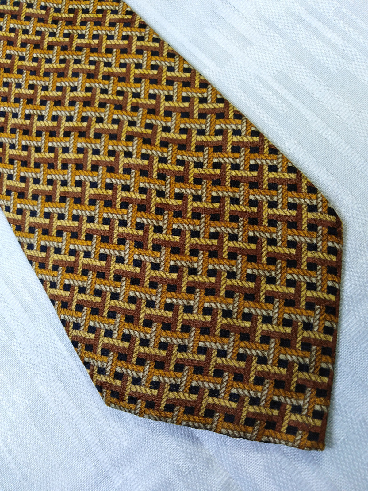 CERRUTI 1881 100% SILK TIE SETA CRAVATTA NECKTIE MADE IN FRANCE