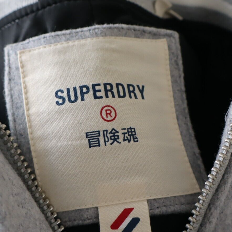 SUPERDRY GIUBBINO COLLEGE GIACCA DONNA TG 36 WOMAN CASUAL JACKET VINTAGE