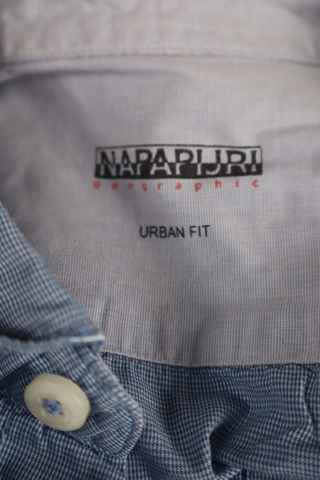 NAPAPIJRI CAMICIA UOMO COTONE TG. M MAN CASUAL VINTAGE COTTON SHIRT URBAN FIT