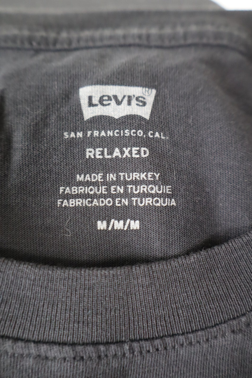 LEVI'S MAGLIA UOMO TG M MAN T-SHIRT CASUAL VINTAGE COTONE