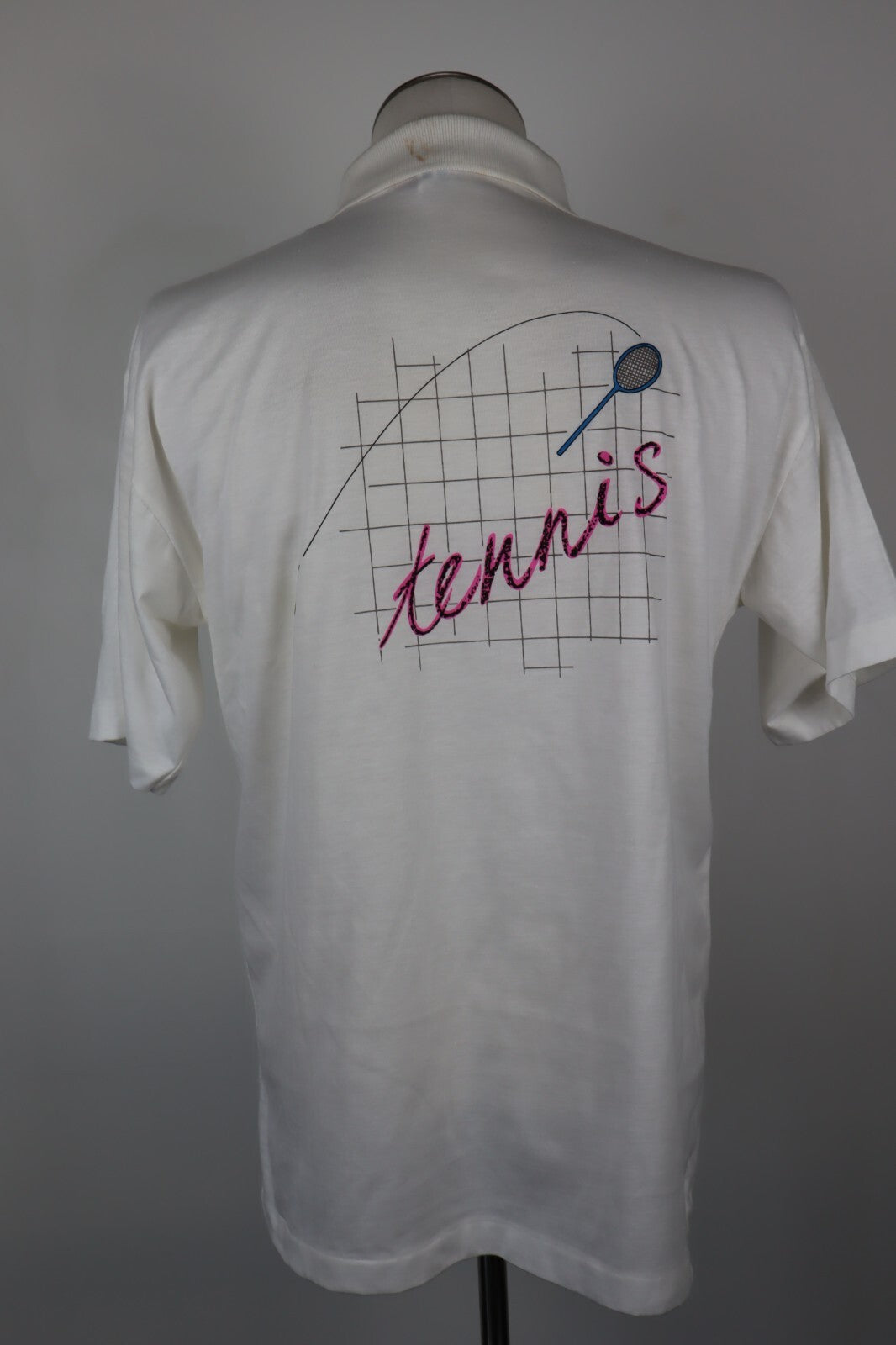 ADIDAS MAGLIA POLO TENNIS UOMO TG. XL MAN T-SHIRT SPORT VINTAGE CON TAG