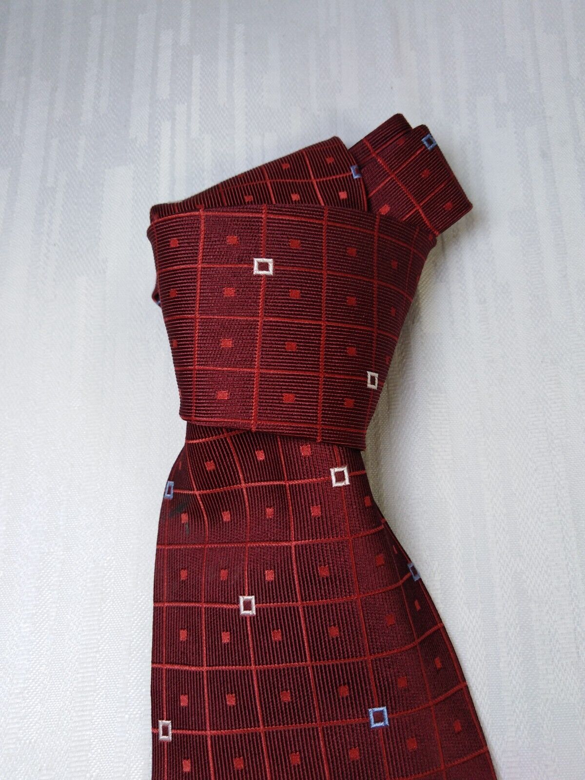 PROCHOWNICK 100% SILK TIE SETA CRAVATTA NECKTIE MADE IN ITALIA CLASSIC