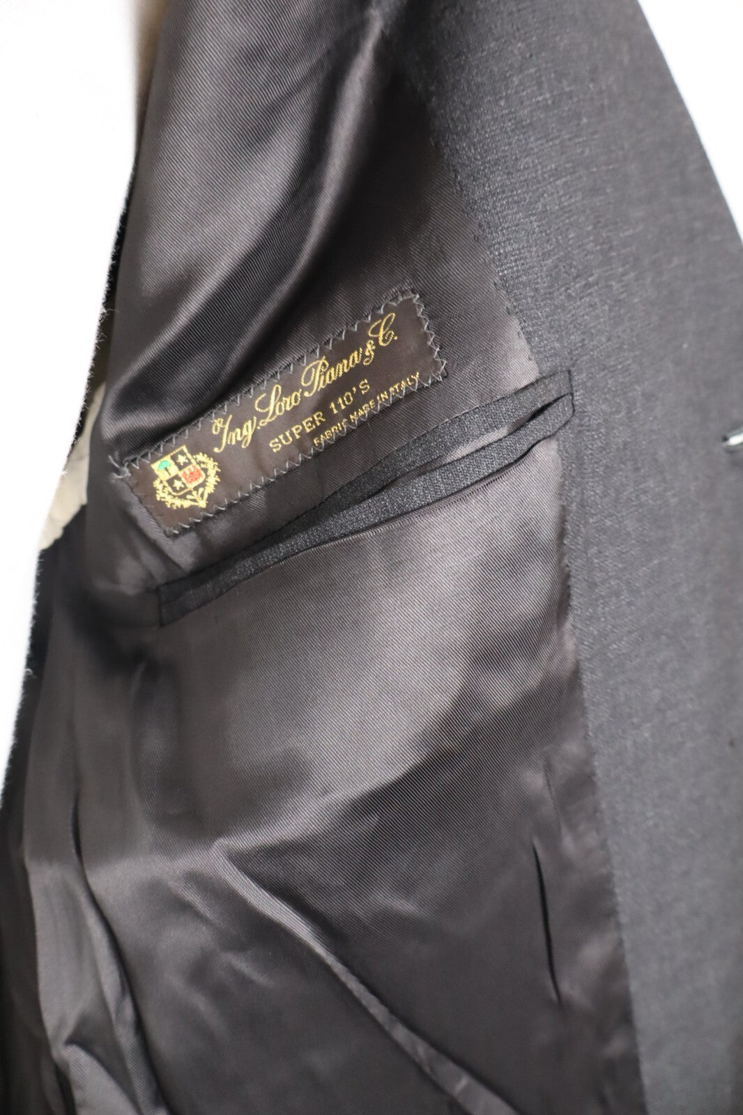 ING LORO PIANA PER CHANAUD BLAZER GIACCA LANA UOMO TG 54 WOOL MAN CASUAL