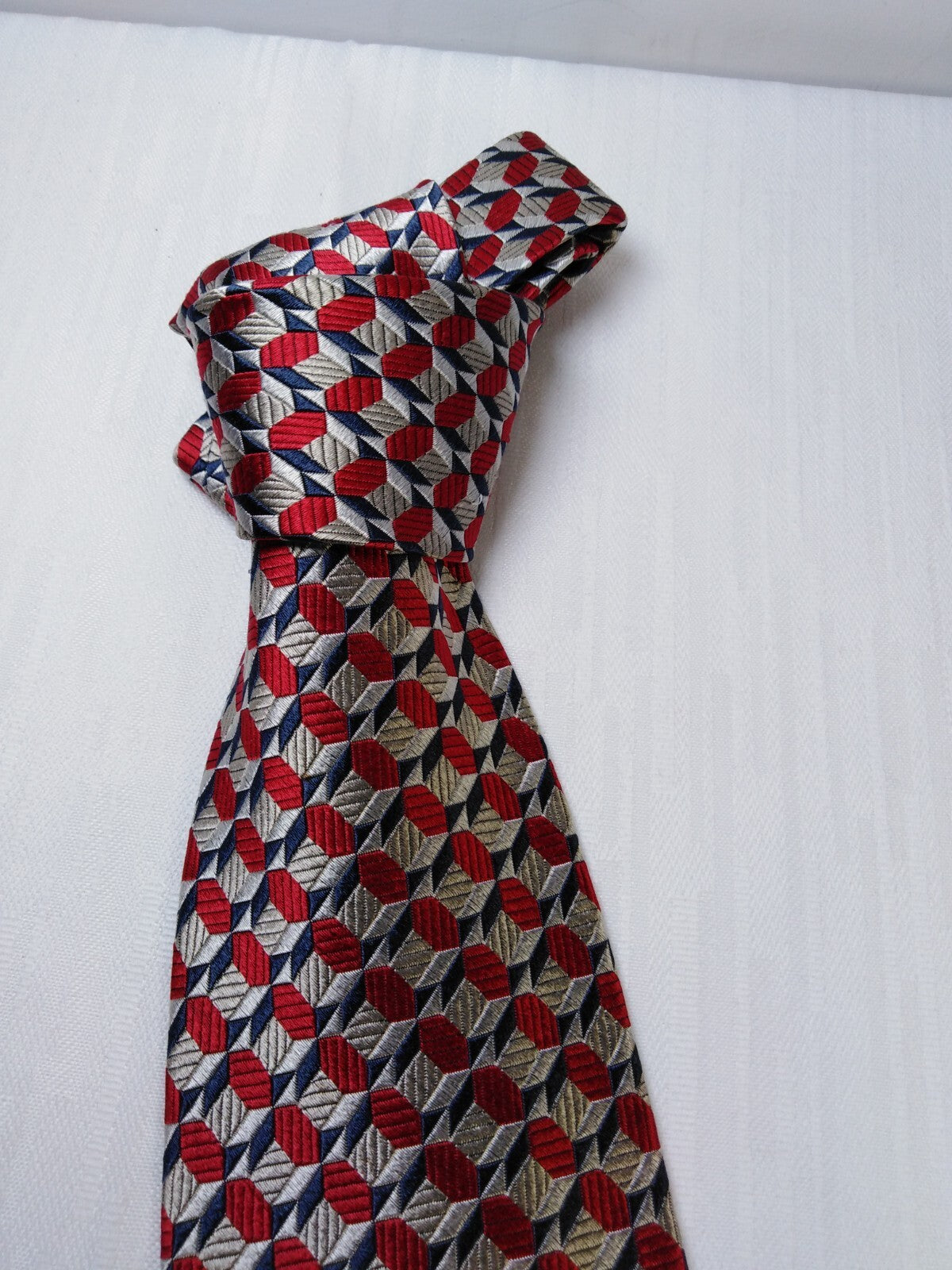 PETER HAROLD PORTICI SILK TIE SETA CRAVATTA NECKTIE MADE IN ITALY VINTAGE