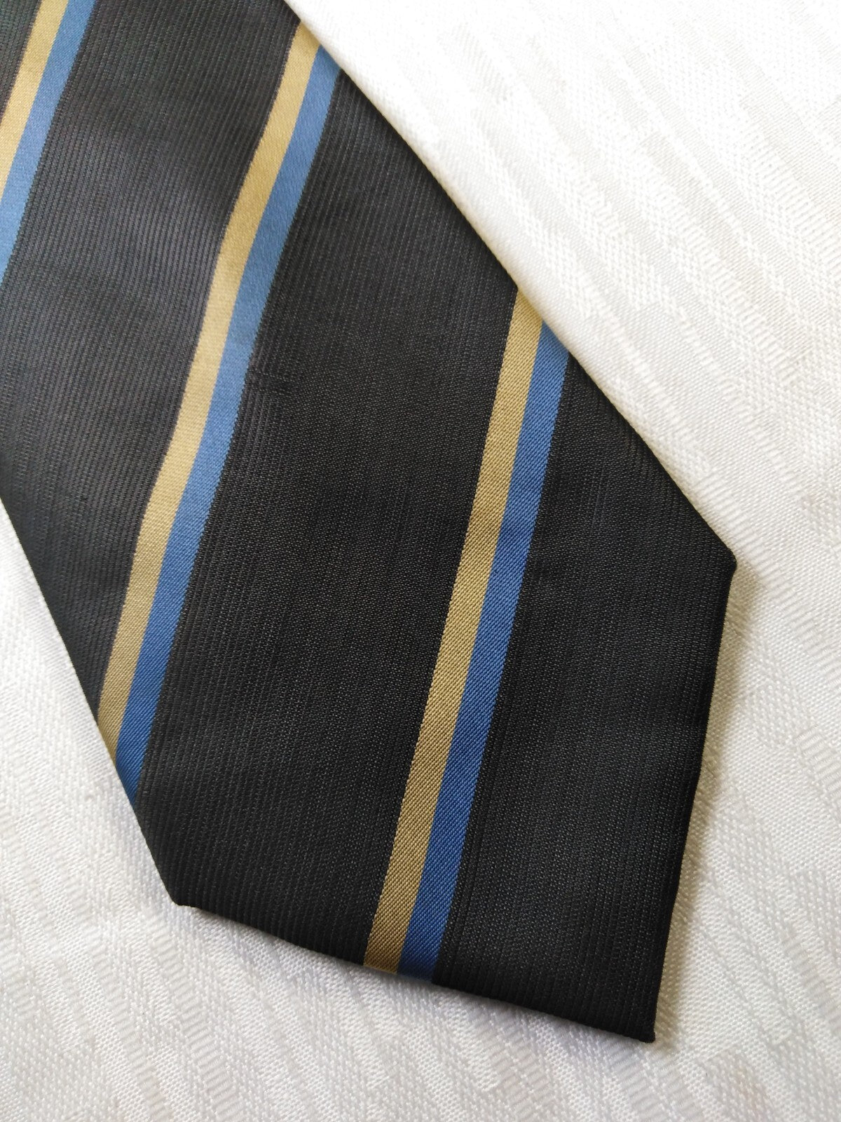 ANDREA CONTE 100% SILK TIE SETA CRAVATTA NECKTIE ITALY VINTAGE SELF TIPPED