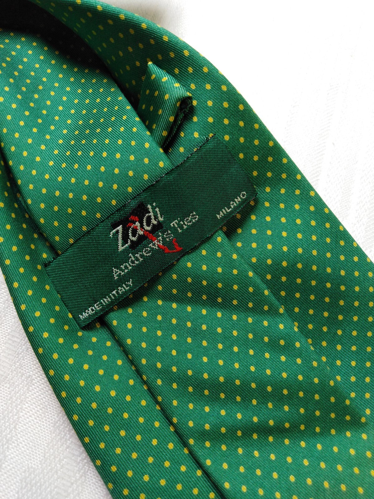 ANDREW'S TIE MILANO 100% SILK TIE SETA CRAVATTA NECKTIE MADE IN ITALY CLASSIC