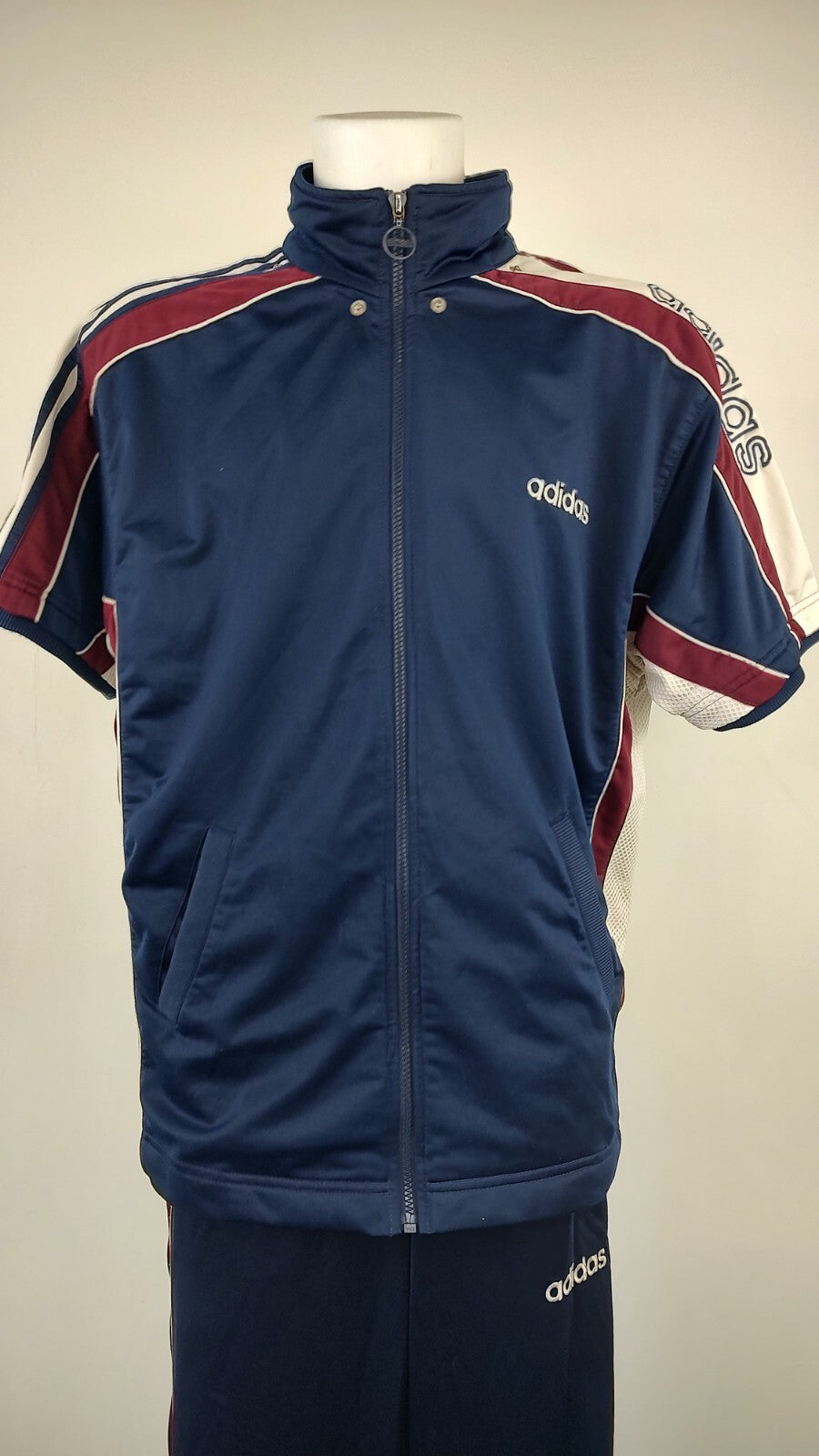 ADIDAS TUTA COMPLETA Tg 6 TRACKSUIT JACKET GIACCA PANTS UOMO SPORT