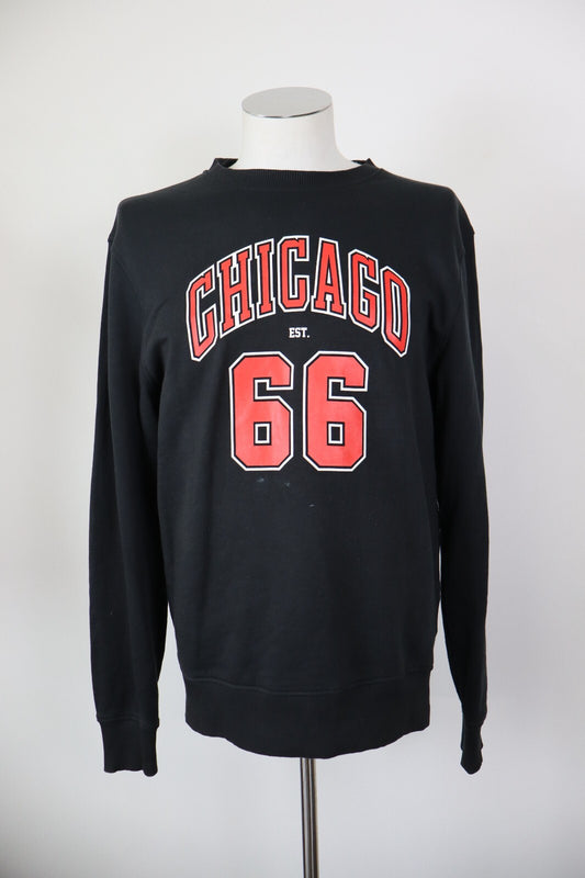 NEW ERA  FELPA CHICAGO 66 UOMO Tg L MAN SPORT  SWEATSHIRT