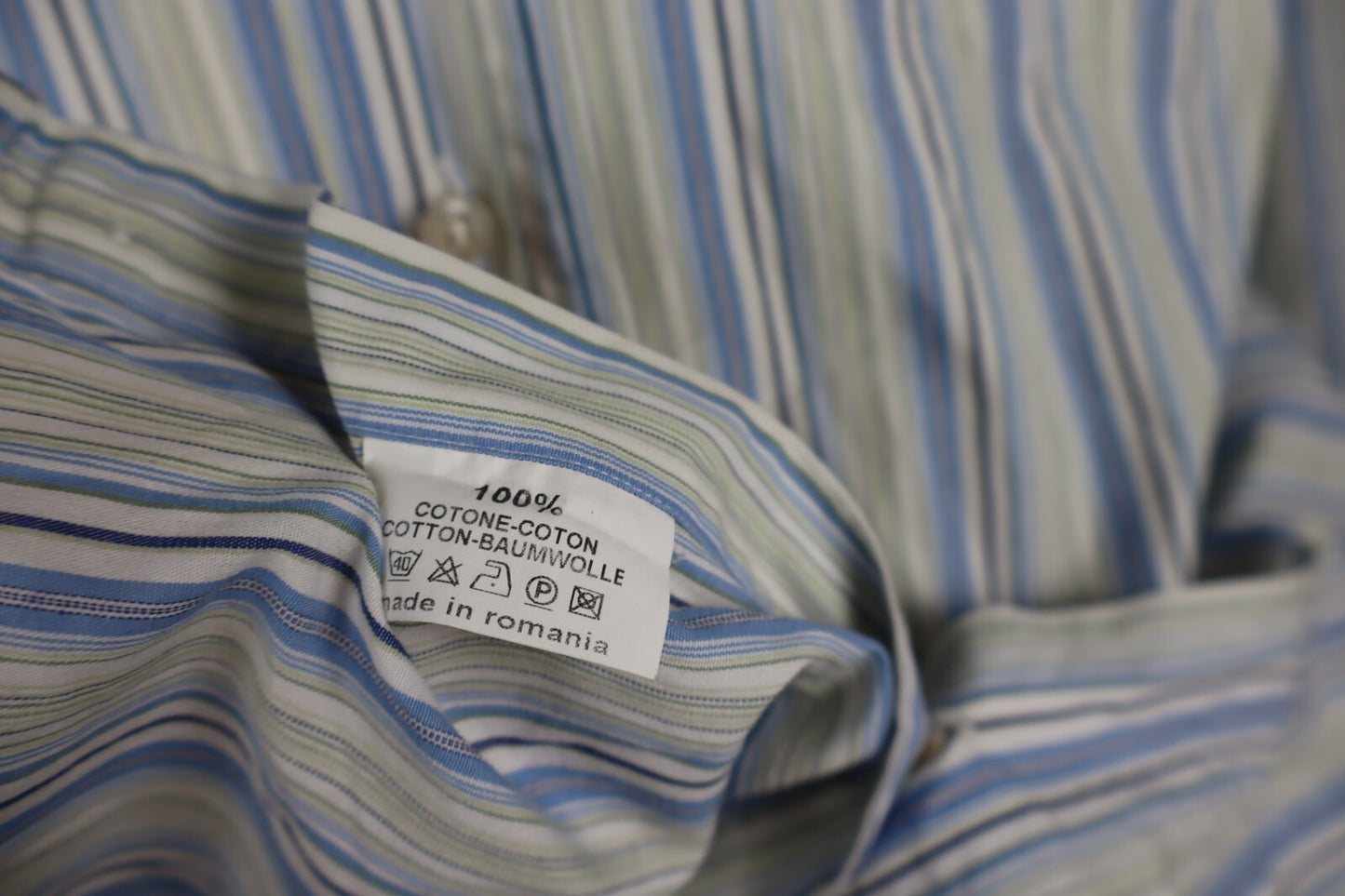 BEST COMPANY CAMICIA UOMO COTONE TG. M MAN CASUAL VINTAGE SHIRT COTTON