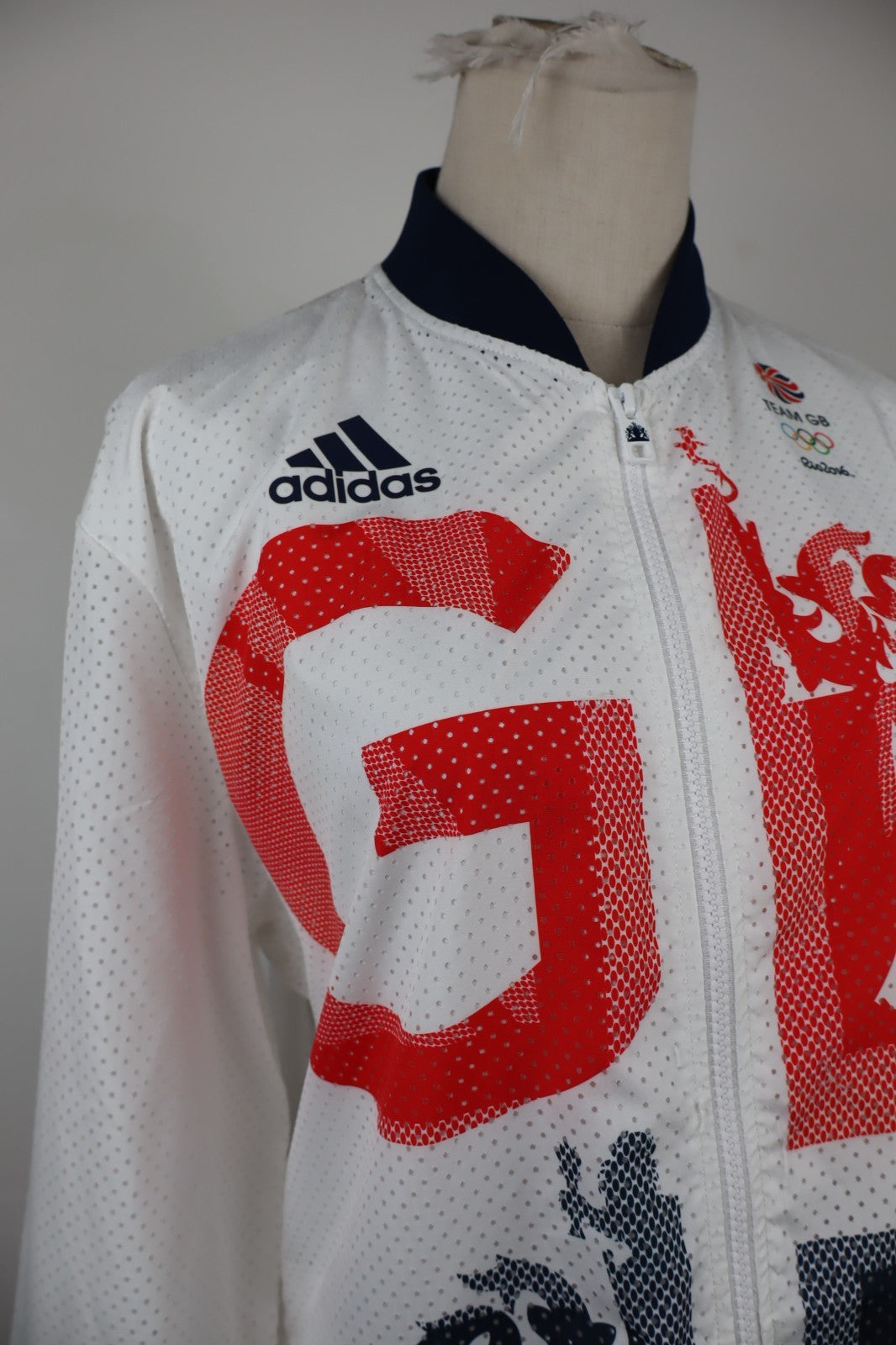 ADIDAS STELLA MC CARTNEY TEAM GB RIO 2016 FELPA ZIP DONNA 38 40 WOMAN JACKET