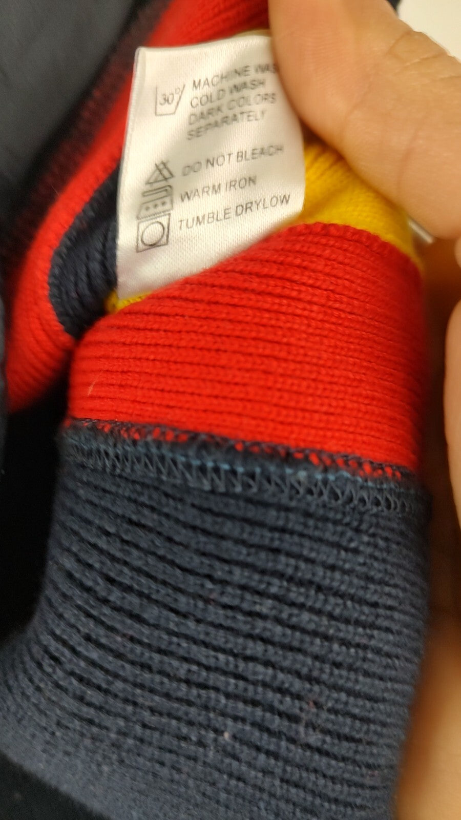 TOMMY HILFIGER MAGLIONE COTONE DONNA Tg. 20 WOMAN CASUAL SWEATER VINTAGE