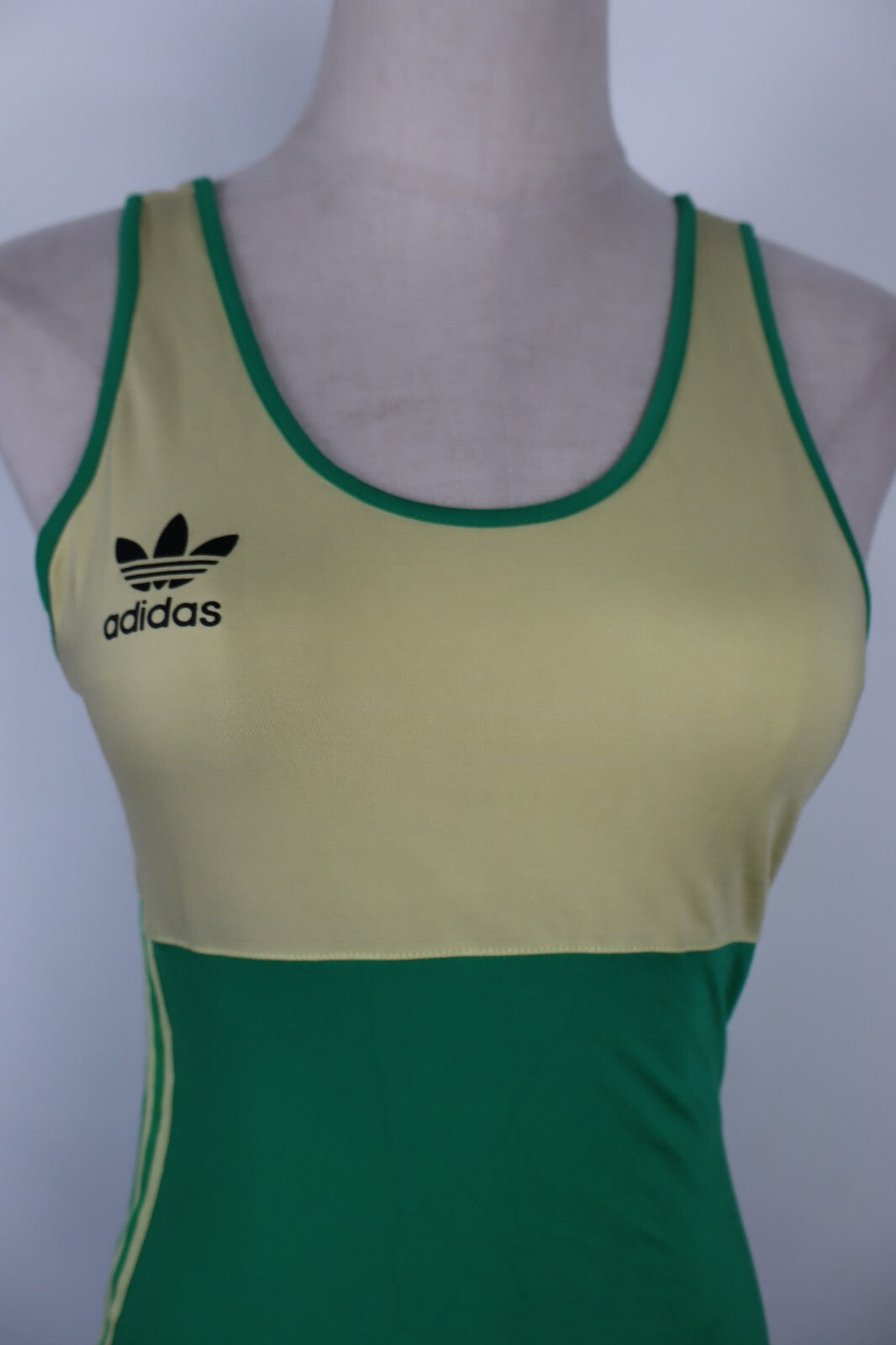 ADIDAS CANOTTA MAGLIA DONNA TG 42 JAMAICA WOMAN CASUAL VINTAGE T-SHIRT TOP